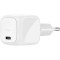 Зарядний пристрій BELKIN Boost Up Charge Compact 30W USB-C Wall Charger White (WCA008KQWH)