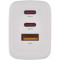 Зарядное устройство EMOS V05G65 1xUSB-A, 2xUSB-C, PD65W, GaN Charger White