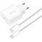 Зарядний пристрій ESSAGER Vanjane 20W 1xUSB-C, PD3.0, QC3.0 Travel Charger White w/Type-C cable (EFJB02-JSTT2-T)