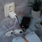 Зарядное устройство EMOS V02G20 1xUSB-A, 1xUSB-C, PD20W, GaN Charger White