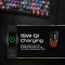 Коврик для мыши с беспроводной зарядкой VERTUX RaftPad-Qi Black