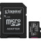 Карта пам'яті KINGSTON microSDXC Canvas Select Plus 128GB UHS-I V10 A1 Class 10 + SD-adapter (SDCS3/128GB)