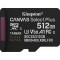 Карта пам'яті KINGSTON microSDXC Canvas Select Plus 512GB UHS-I U3 V30 A1 Class 10 (SDCS3/512GBSP)