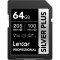 Карта памяти LEXAR SDXC Professional Silver Plus 64GB UHS-I U3 V30 Class 10 (LSDSIPL064G-BNNNG)