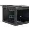 Настінна шафа 19" CMS UA-MGSW1L64B (6U, 602x400мм, RAL9005)