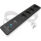 Сетевой фильтр с Wi-Fi управлением EMOS P1422SM Black, 4 розетки, 1xUSB-C, 1xUSB, 2м