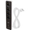 Сетевой фильтр с Wi-Fi управлением EMOS P1422SM Black, 4 розетки, 1xUSB-C, 1xUSB, 2м