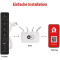 Сетевой фильтр с Wi-Fi управлением EMOS P1422SM Black, 4 розетки, 1xUSB-C, 1xUSB, 2м