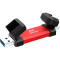 Портативний SSD диск SILICON POWER DS72 250GB USB3.2 Gen2 Red (SP250GBUC3S72VPR)