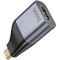 Адаптер HOCO UA33 USB-C to HDMI Black/Gray