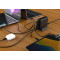 Зарядна станція GEMBIRD 2xUSB-A, 4xUSB-C, PD+QC3.0 GaN 75W Black (TA-UC-2A4C-PD75-01-BK)