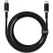 Кабель BASEUS Dura Series Fast Charging Cable Type-C to Type-C 100W 1м Gold/Black (P10377803U01-00)