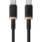 Кабель BASEUS Dura Series Fast Charging Cable Type-C to Type-C 100W 1м Gold/Black (P10377803U01-00)