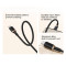 Кабель BASEUS Dura Series Fast Charging Cable USB to Type-C 60W 2м Black/Gold (P10377802U01-02)