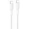 Кабель BELKIN Boost Up Charge Pro Braided USB-C to USB-C 240W 1м White (CAB025HQ1MWH)