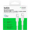Кабель BELKIN Boost Up Charge Pro Braided USB-C to USB-C 240W 1м White (CAB025HQ1MWH)