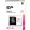 Карта пам'яті SILICON POWER microSDXC Superior 64GB UHS-I U3 V30 A1 Class 10 + SD-adapter (SP064GBSTXDV3V20SP)
