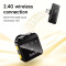 Бездротовий петличний мікрофон HOCO L17 Dual-Mic Magnetic Lavalier Wireless Digital Microphone iP/Type-C Black
