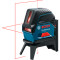 Нівелір лазерний BOSCH GCL2-50 Professional + тримач RM1 + затискач BM3 + пластина + 3xАКБ АА + кейс (0.601.066.F02)