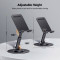 Подставка для смартфона UGREEN LP805 Swivel & Foldable Multi-Angle Phone Stand Black (35152)