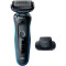 Електробритва BRAUN Series 5 51-B1200s Flex Wet & Dry Black/Blue (81770273)