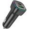 Автомобільний зарядний пристрій BOROFONE BZ28A Trophie 1xUSB-C, 1xUSB-A, PD30W, QC3.0 Black