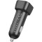 Автомобільний зарядний пристрій BOROFONE BZ28A Trophie 1xUSB-C, 1xUSB-A, PD30W, QC3.0 Black