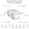 Умная розетка двойная TUYA Smart Socket Wi-Fi (HS084134)