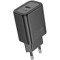 Зарядний пристрій HOCO N62 Gentle GaN 1xUSB-C, PD30W Black (6942007644297)