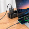 Зарядний пристрій HOCO N62 Gentle GaN 1xUSB-C, PD30W Black (6942007644297)