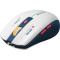 Миша ігрова DEFENDER Dila MM-282 White/Blue (52282)