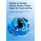 Портативний насос BASEUS PrimeTrip VA1 Wired and Wireless 2-in-1 Tire Inflator Cosmic Black (C11169001121-00)
