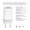 Зарядний пристрій COLORWAY GaN Mini 20W 1xUSB-A, 1xUSB-C Fast Charging White w/Type-C cable (CW-CHS062PDC-WT)