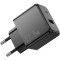 Зарядное устройство HOCO CS17A Wish 1xUSB-A, QC3.0 Black (HOCO CS17A/W)