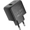 Зарядное устройство HOCO CS17A Wish 1xUSB-A, QC3.0 Black (HOCO CS17A/W)