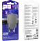 Зарядний пристрій HOCO CS25A Rico 1xUSB-C, 1xUSB-A, PD20W, QC3.0 Black (6942007639781)