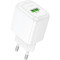 Зарядное устройство HOCO CS52A Surplus 1xUSB-A, QC3.0, 18W White (HOCO CS52A/W)