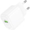 Зарядное устройство HOCO CS52A Surplus 1xUSB-A, QC3.0, 18W White (HOCO CS52A/W)