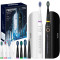 Набір електричних зубних щіток PECHAM Travel Set PC-084 Black & White