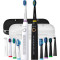 Набір електричних зубних щіток PECHAM Travel Set PC-084 Black & White