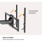 Крепление настенное для ТВ HISMART HS083960 37"-86" Black