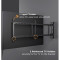 Крепление настенное для ТВ моторизованное HISMART HS083984 32"-75" Black