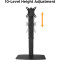 Настольное крепление для монитора HISMART HS083939 17"-32" Black