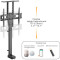 Крепление для ТВ моторизованное HISMART HS083991 37"-65" Black