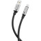 Кабель XO NB251 USB-A to Micro-USB 1м Black