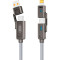 Кабель XO NB275 4-in-1 Type-C/USB-A to Type-C/Lightning 1м Gray