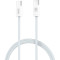 Кабель XO XO NB-Q273 Type-C to Type-C 1м White