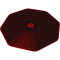 Коврик для кресла DEFENDER Tekta Black/Red (50568)