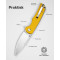 Складаний ніж SENCUT Praktisk Yellow Coarse G10 Handle (S24019-2)