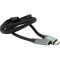 Кабель-удлинитель VOLTRONIC USB 3.2 Gen 2 Type-C Male to Type-C Female 1м Black (YT-TC-TC-EXB-1M)